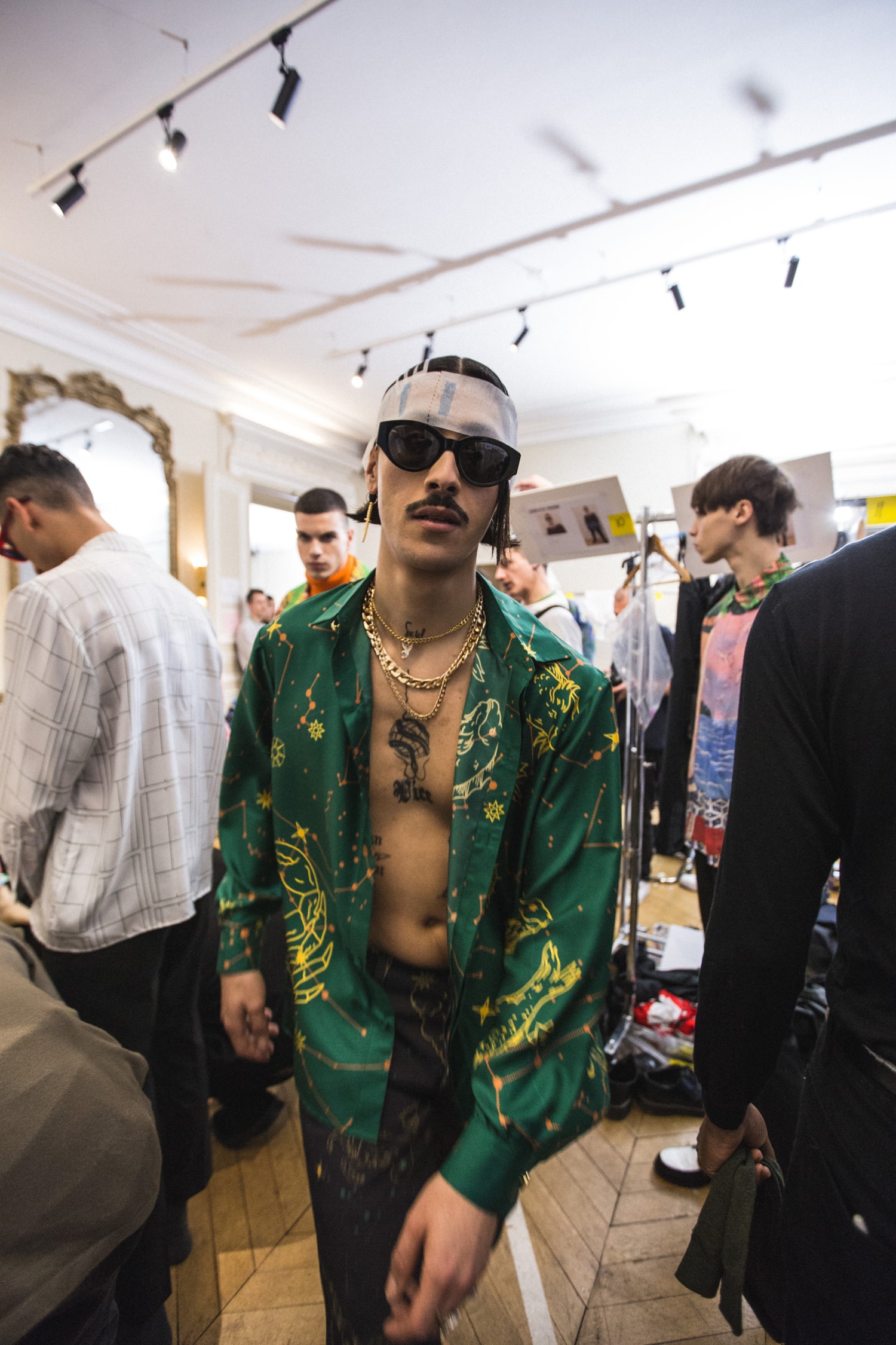 Backstage - La Griffe Française Casablanca Fait Son Premier Défilé