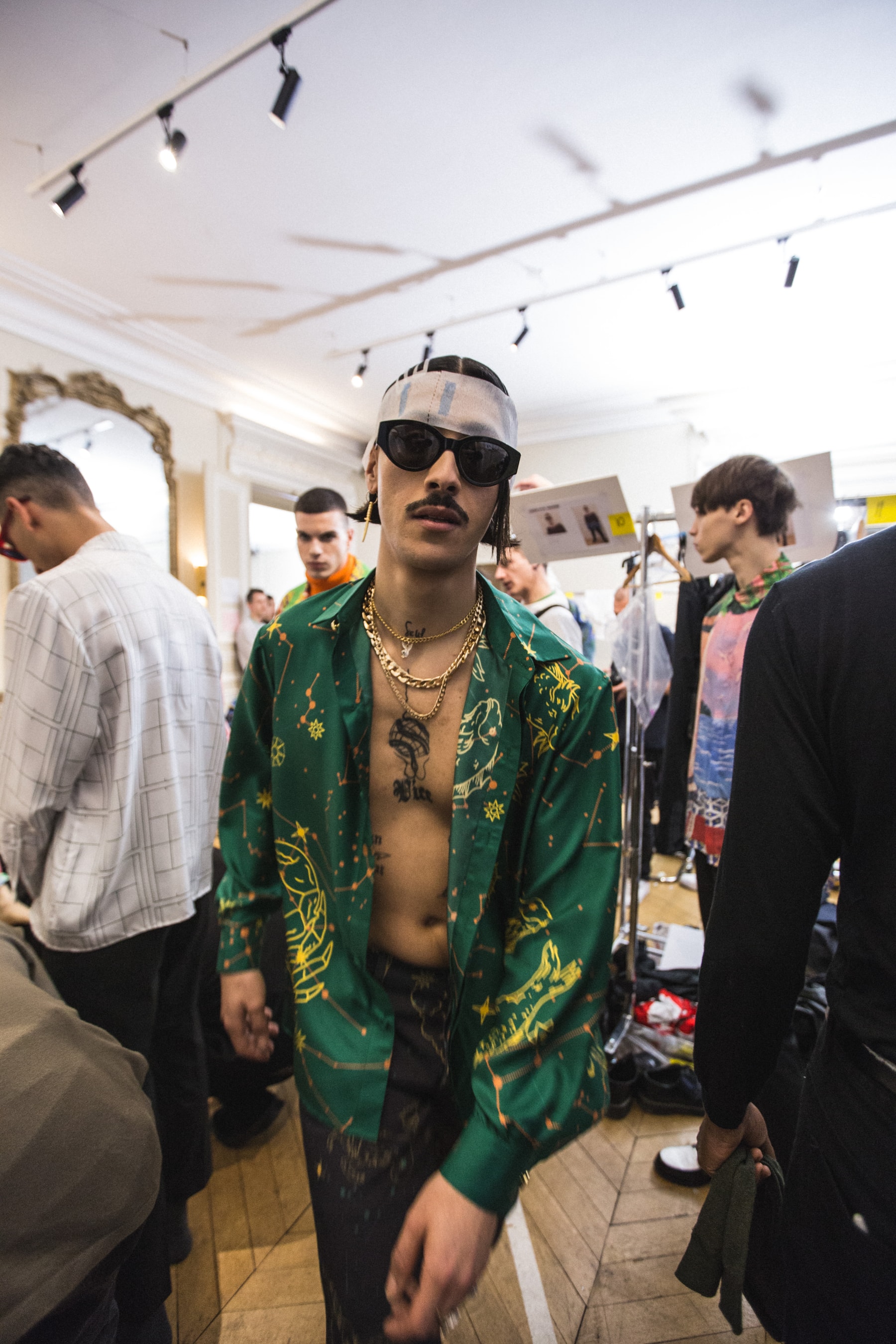 Backstage - La Griffe Française Casablanca Fait Son Premier Défilé