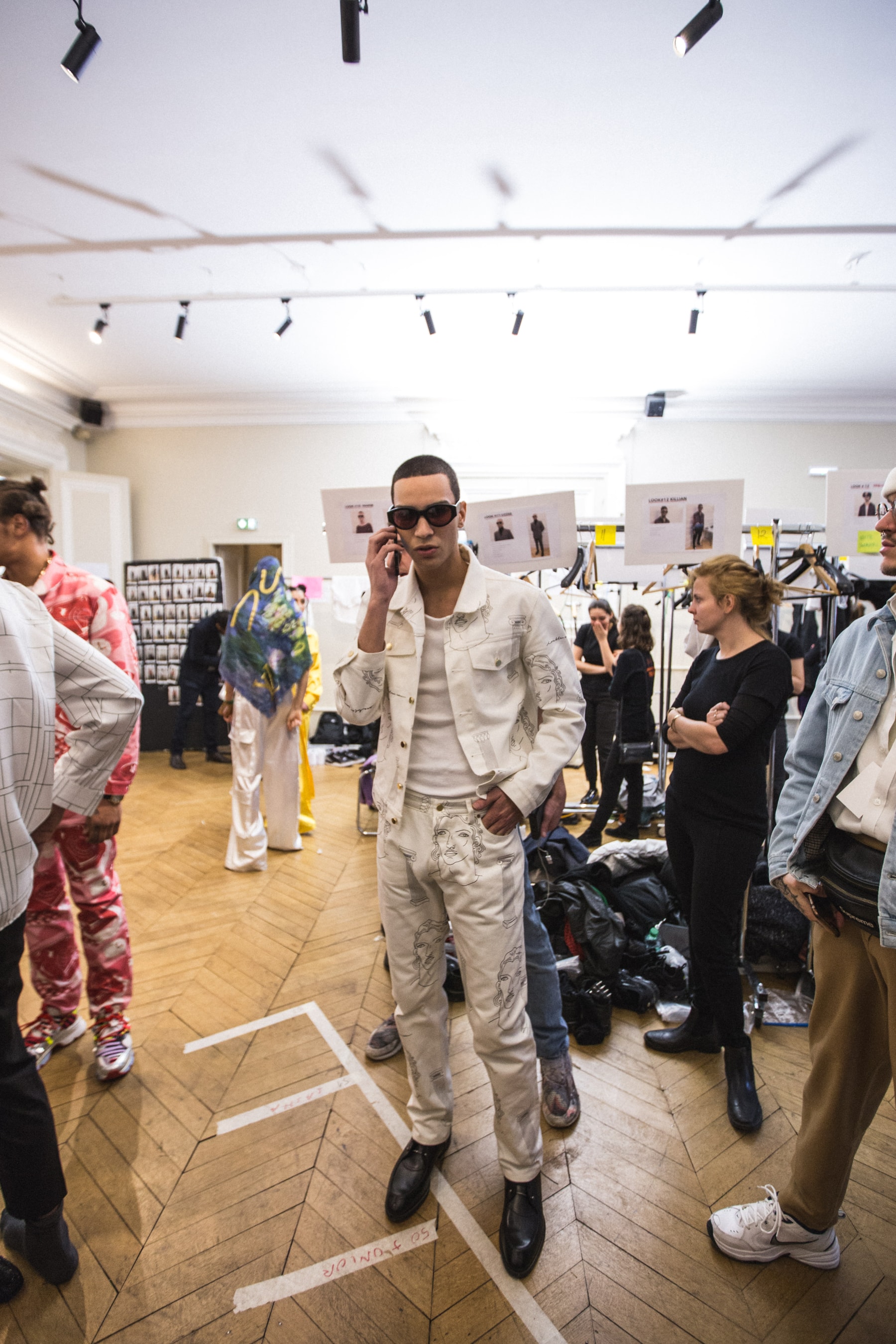 Backstage - La Griffe Française Casablanca Fait Son Premier Défilé