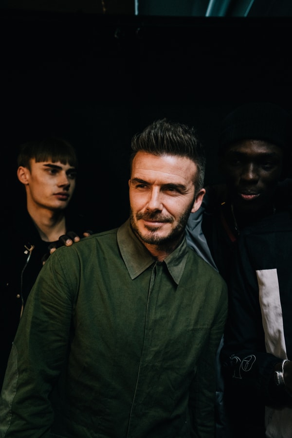 David Beckham Fait Défiler Trois Designers Britanniques Lors De La Fashion Week De Paris