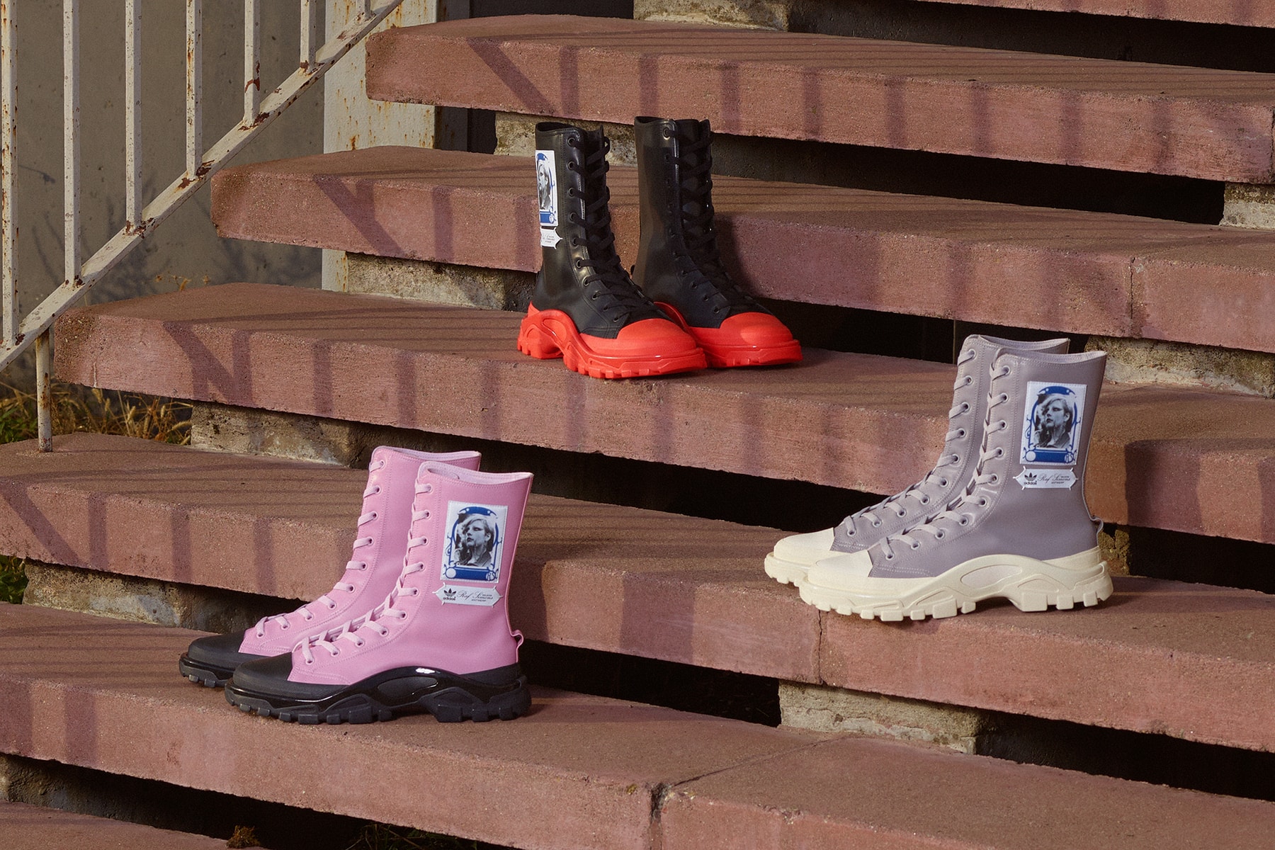 adidas raf simons rs detroit runner high photos date de sortie