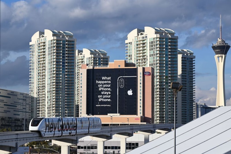 Apple Google Troll Panneau Publicitaire