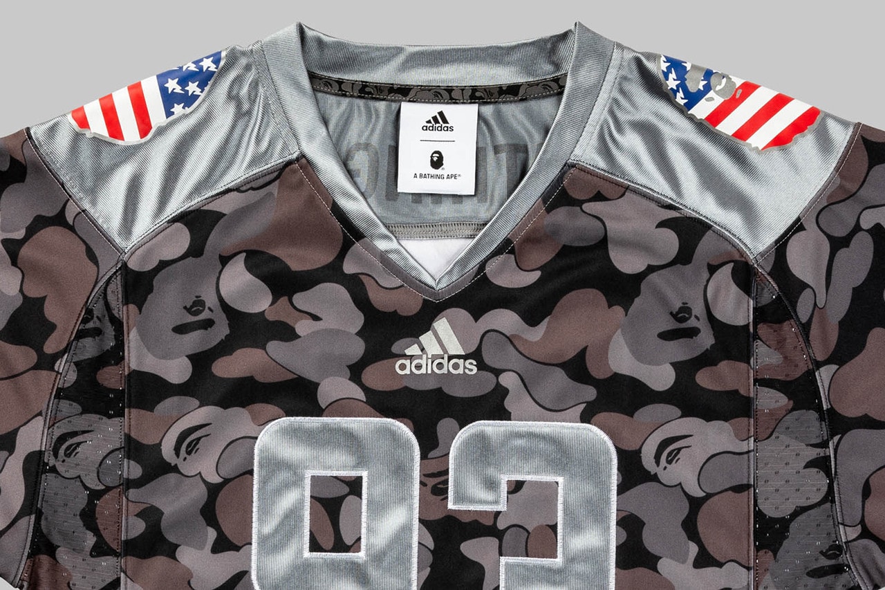 BAPE Et adidas Dévoilent Une Collection Capsule En Vue Du Super Bowl