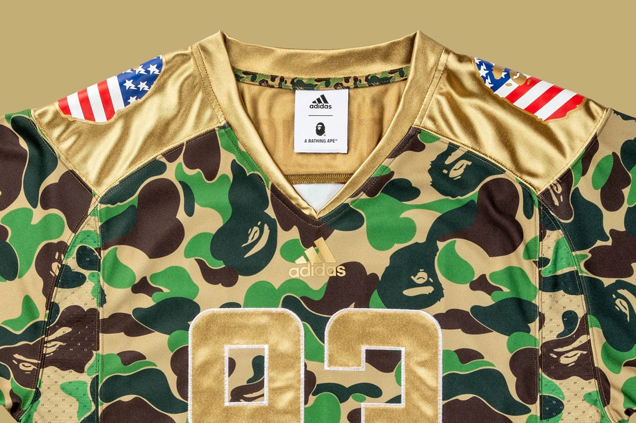 BAPE Et adidas Dévoilent Une Collection Capsule En Vue Du Super Bowl