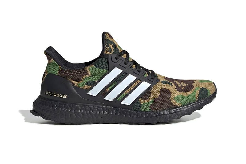 Les UltraBOOST BAPE x adidas Se Dévoilent Dans Des Visuels Officiels