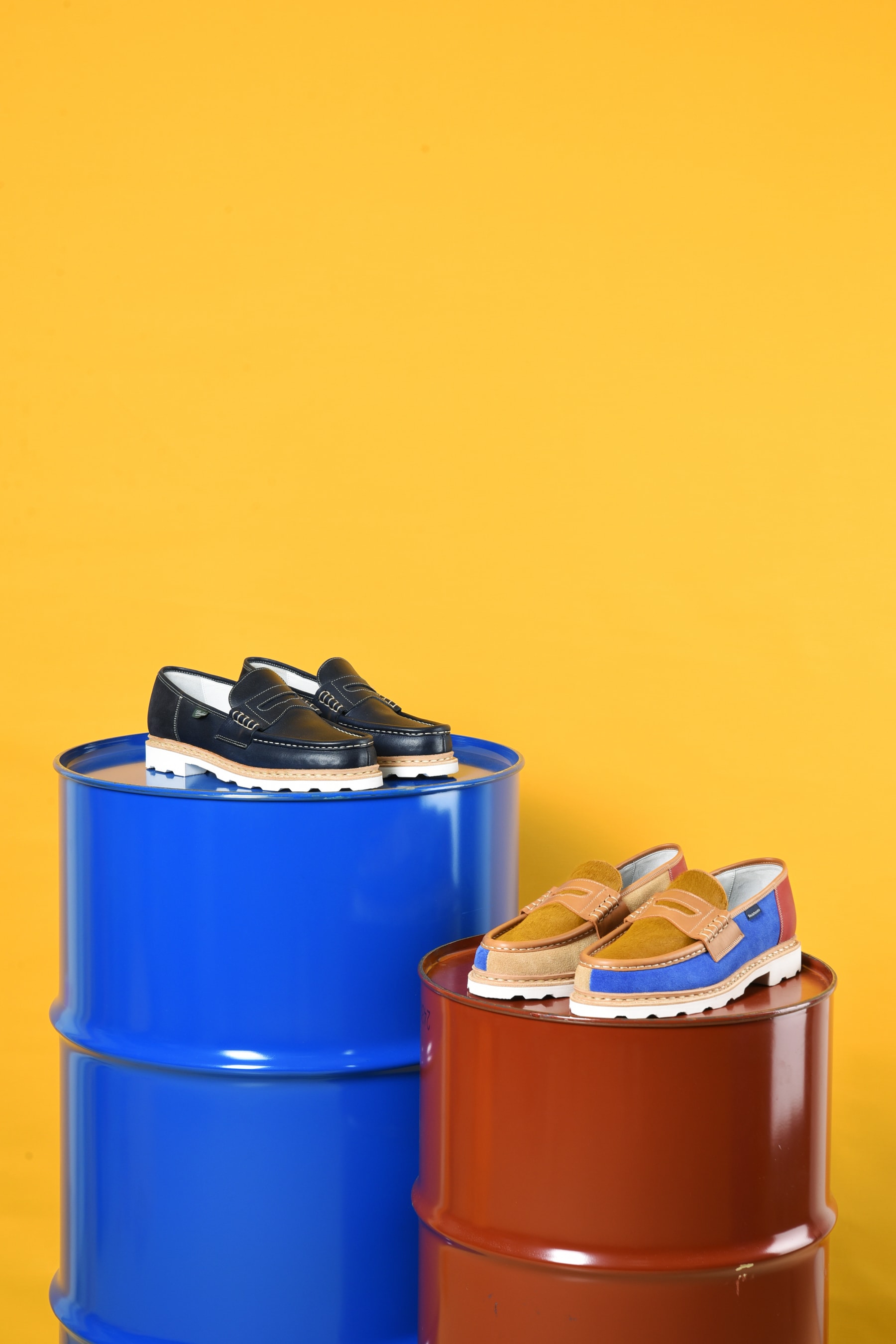 Photo Bleu de Paname x Paraboot