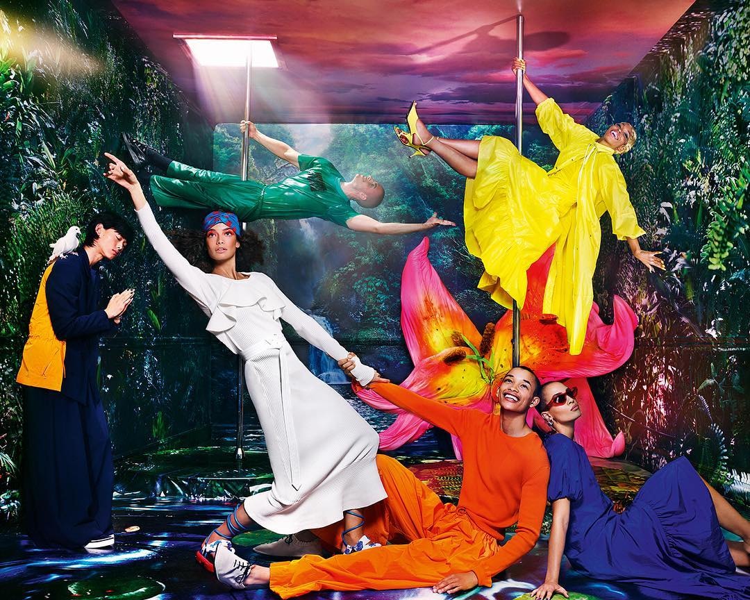 Photo De David LaChapelle Pour Kenzo