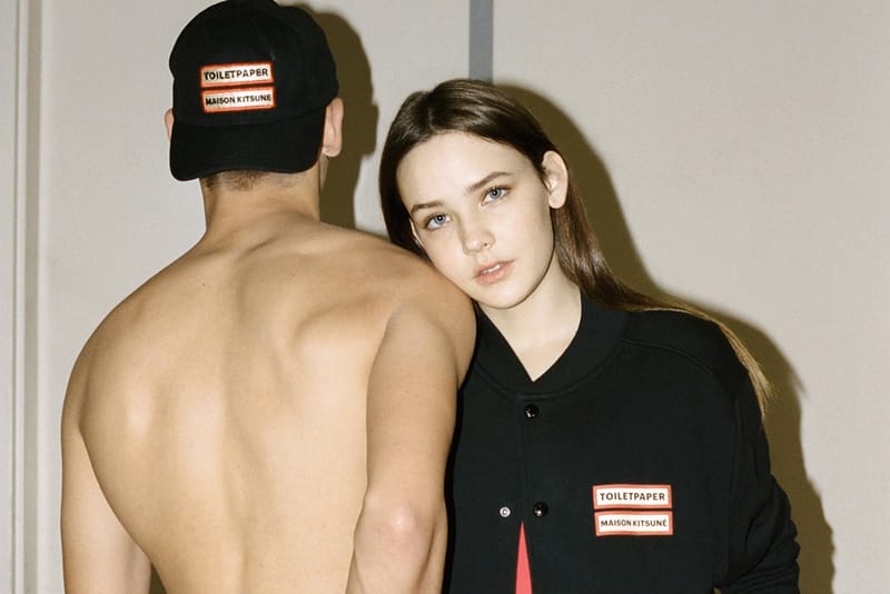 Maison Kitsuné Annonce En Vidéo Une Nouvelle Collaboration Avec TOILETPAPER