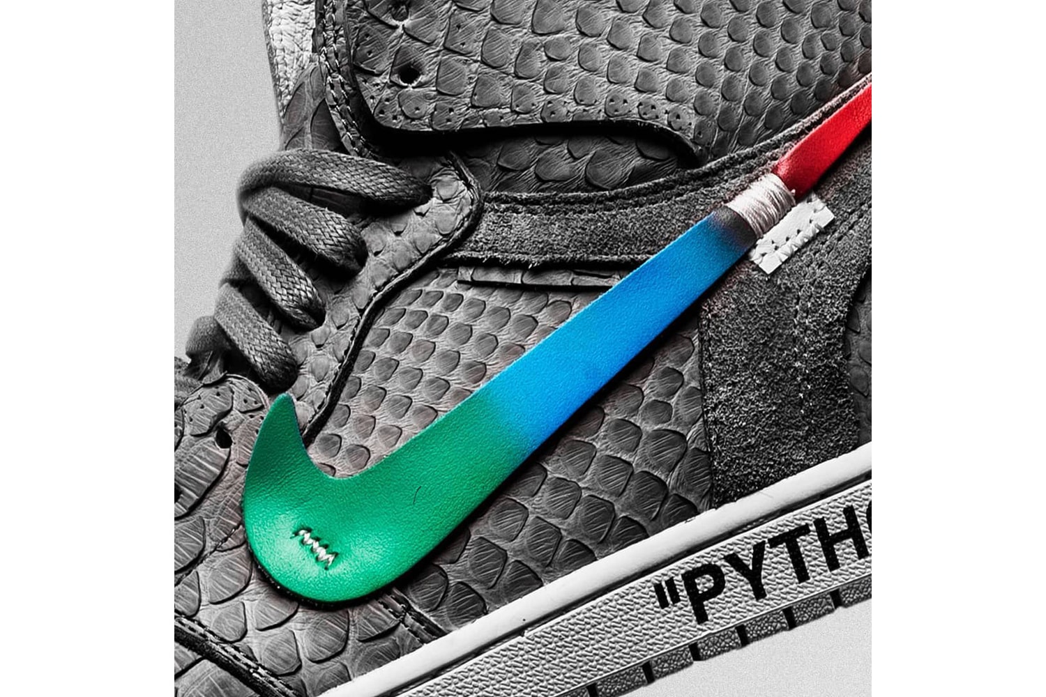 Off-White Air Jordan 1 The Shoe Surgeon Lux Menta Photos