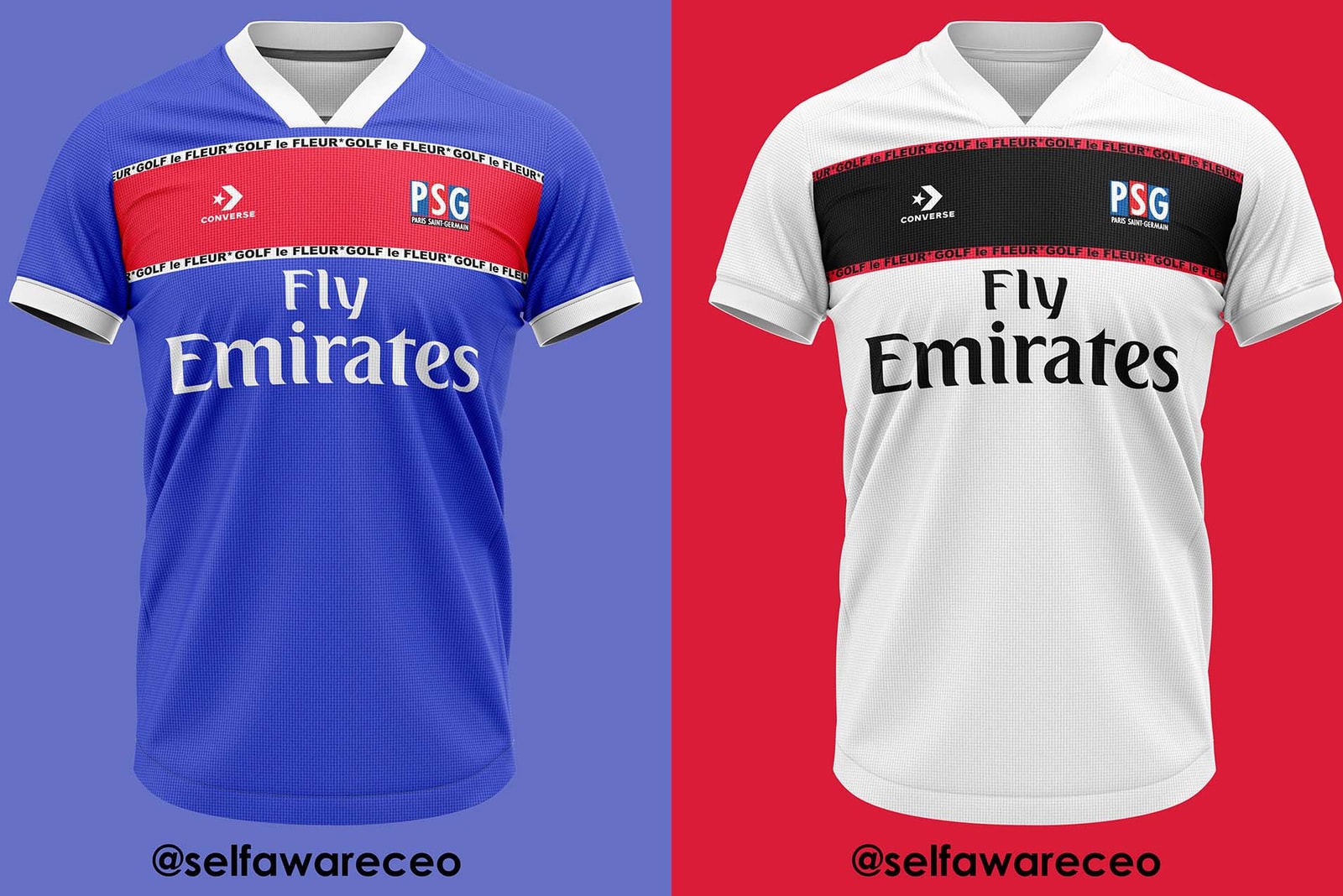 PSG Maillot Concept