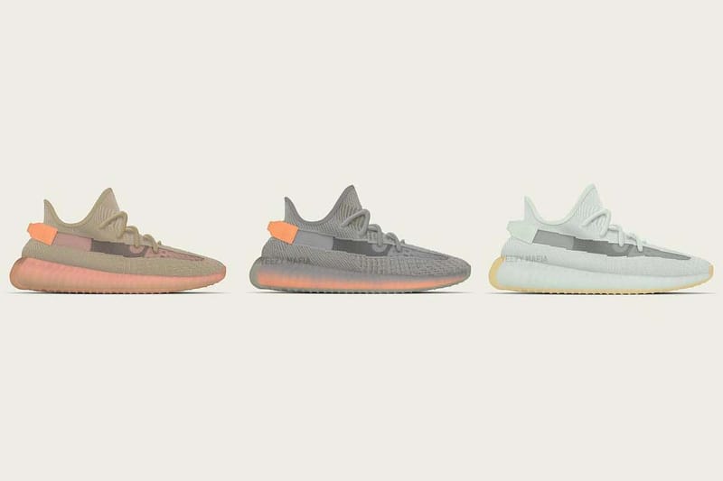 UPDATE : Ces Trois YEEZY BOOST 350 Seront Exclusives À Différentes Régions Du Monde