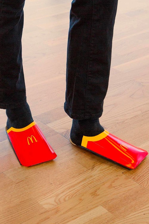 Photo Des Sandales McDonald's Balenciaga