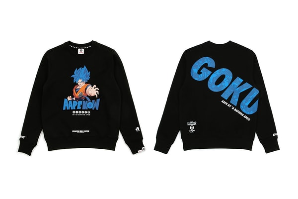 Photos De La Collaboration De BAPE : AAPE x 'Dragon Ball Super : Broly'