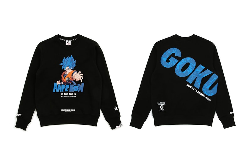 Photos De La Collaboration De BAPE : AAPE x 'Dragon Ball Super : Broly'