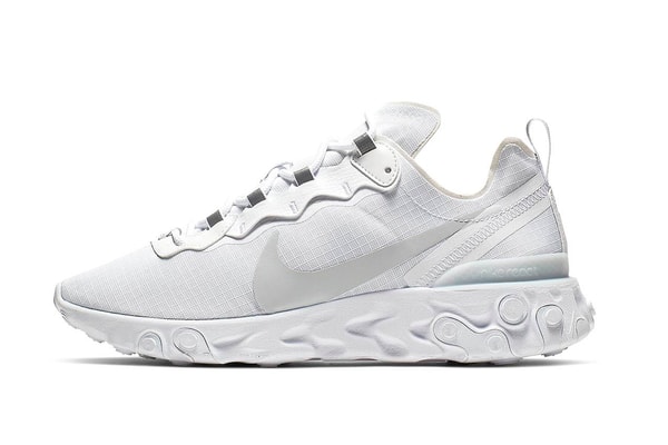 Photo Nike React Element 55 “White/Pure Platinum” 