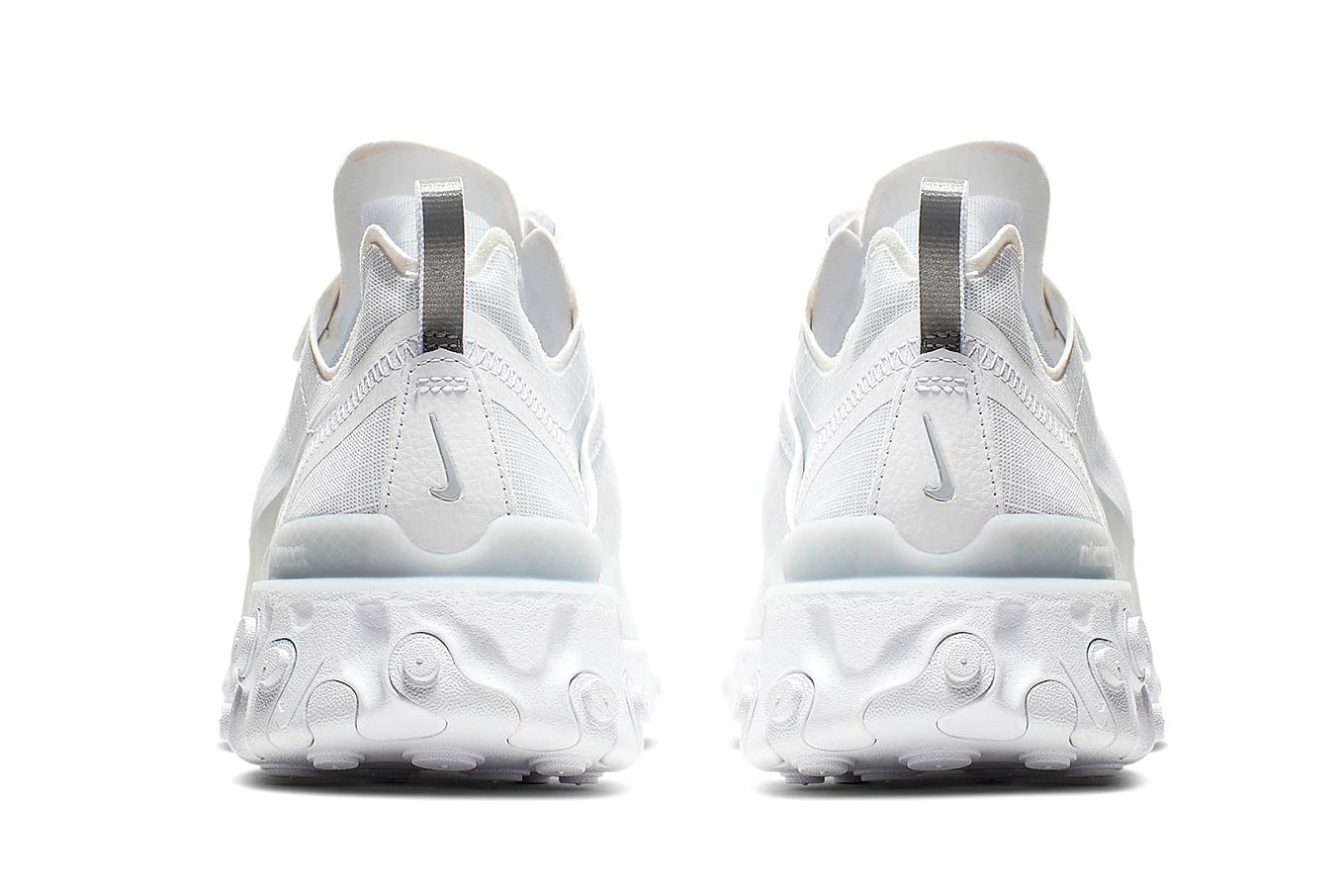 Photo Nike React Element 55 “White/Pure Platinum” 