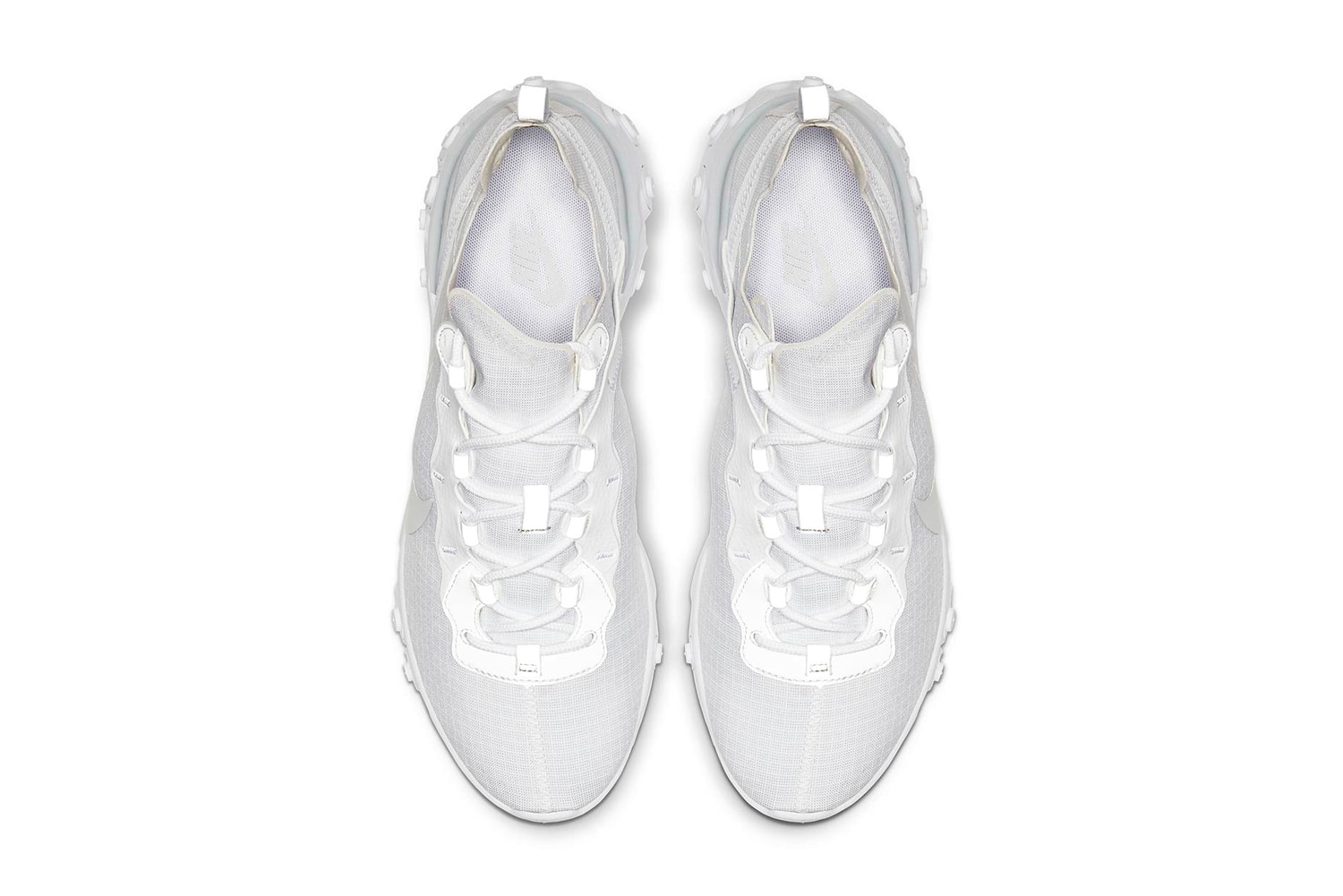 Photo Nike React Element 55 “White/Pure Platinum” 