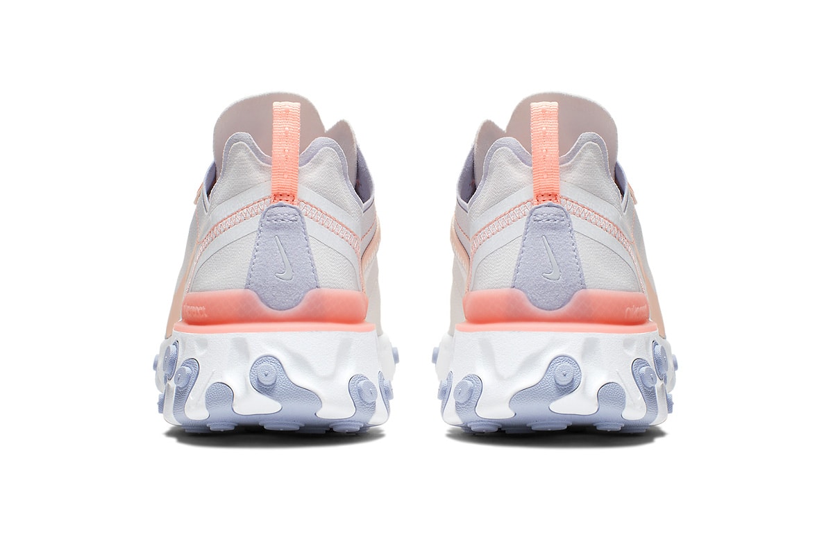 Photo Nike React Element 55 "Pale Pink" 
