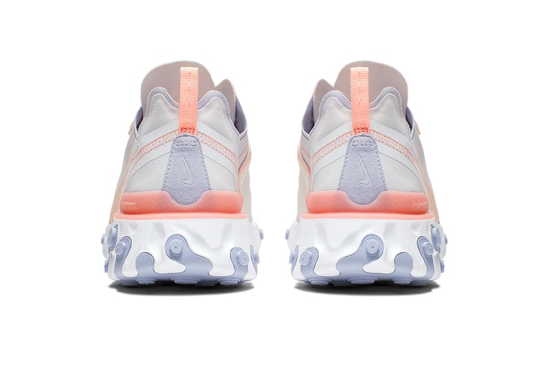 Photo Nike React Element 55 "Pale Pink" 