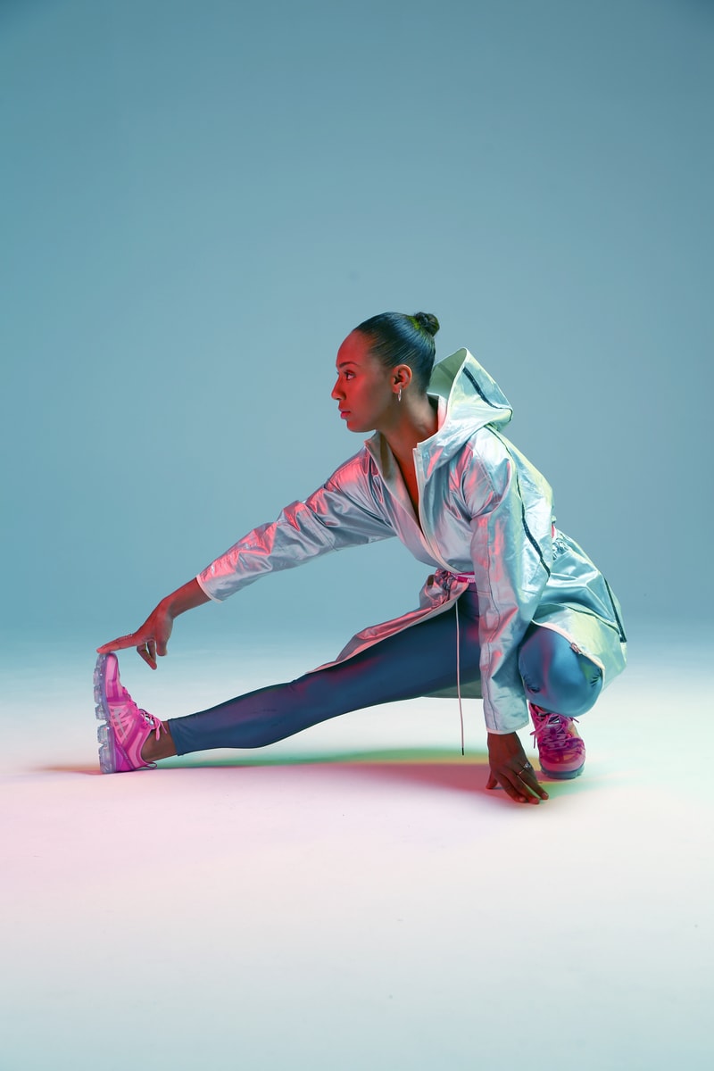 L'Equation Mode x Performance Prend Tout Son Sens Avec L'Athlète Rénelle Lamote Et Le Danseur Léo Walk