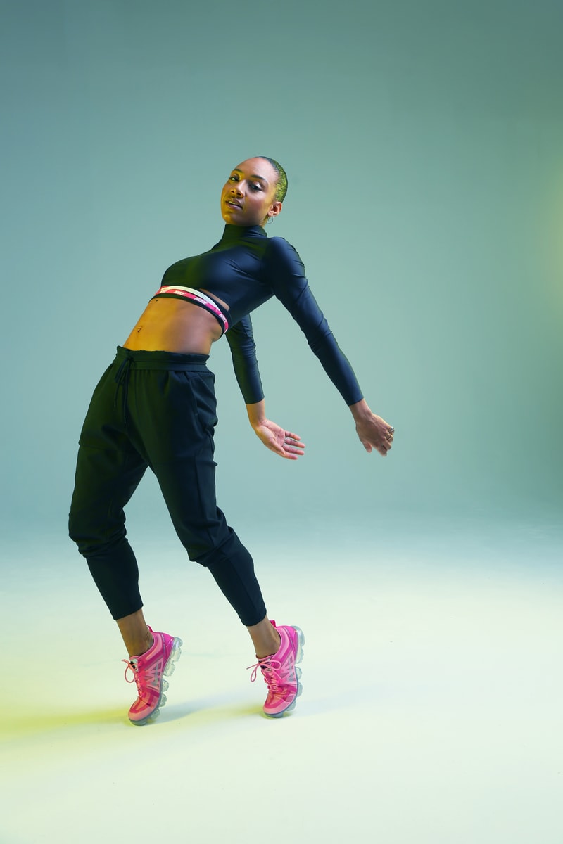 L'Equation Mode x Performance Prend Tout Son Sens Avec L'Athlète Rénelle Lamote Et Le Danseur Léo Walk