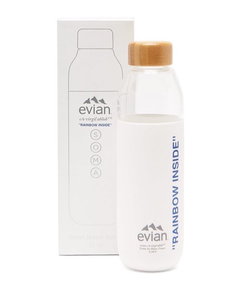 Photo Des Bouteilles Virgil Abloh x Evian