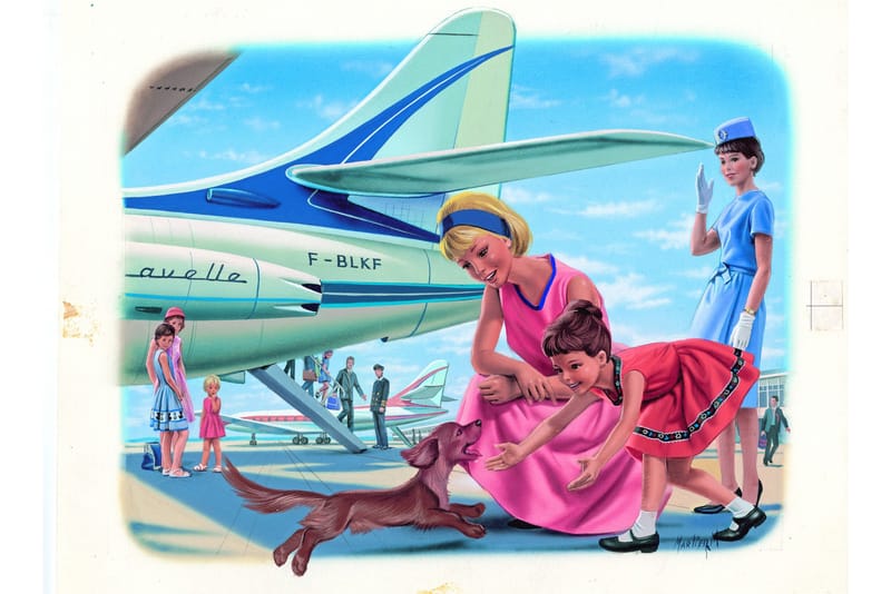 Des Dessins Exclusifs Issus Des Livres Illustrés "Martine" Bientôt Vendus Aux Enchères Par Artcurial