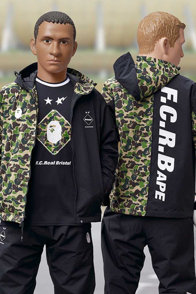 Photo Du Lookbook BAPE x F.C. Real Bristol