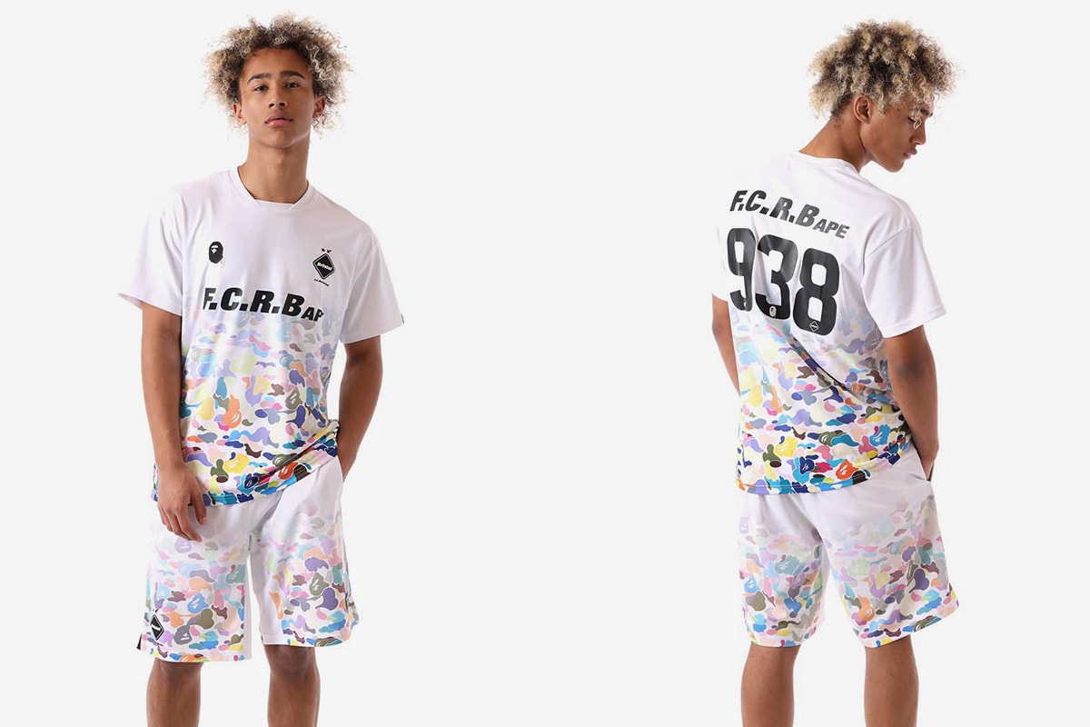 Photo Du Lookbook BAPE x F.C. Real Bristol