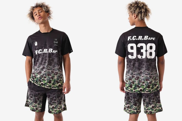 Photo Du Lookbook BAPE x F.C. Real Bristol