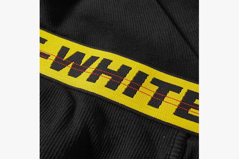 Off-White™ Met En Vente Des Caleçons Avec L'Emblématique Ceinture Jaune