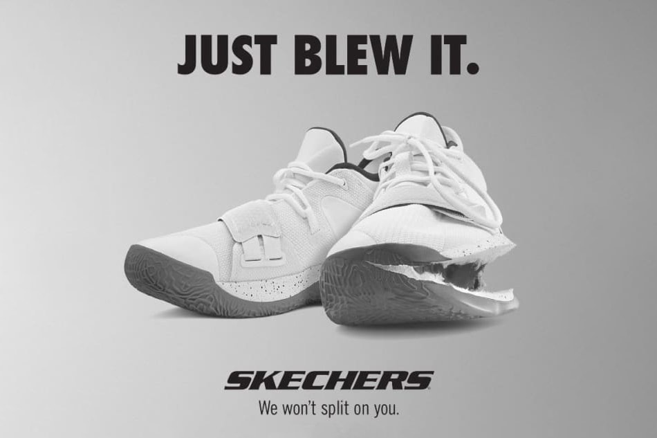 Nike Skechers Troll Publicité