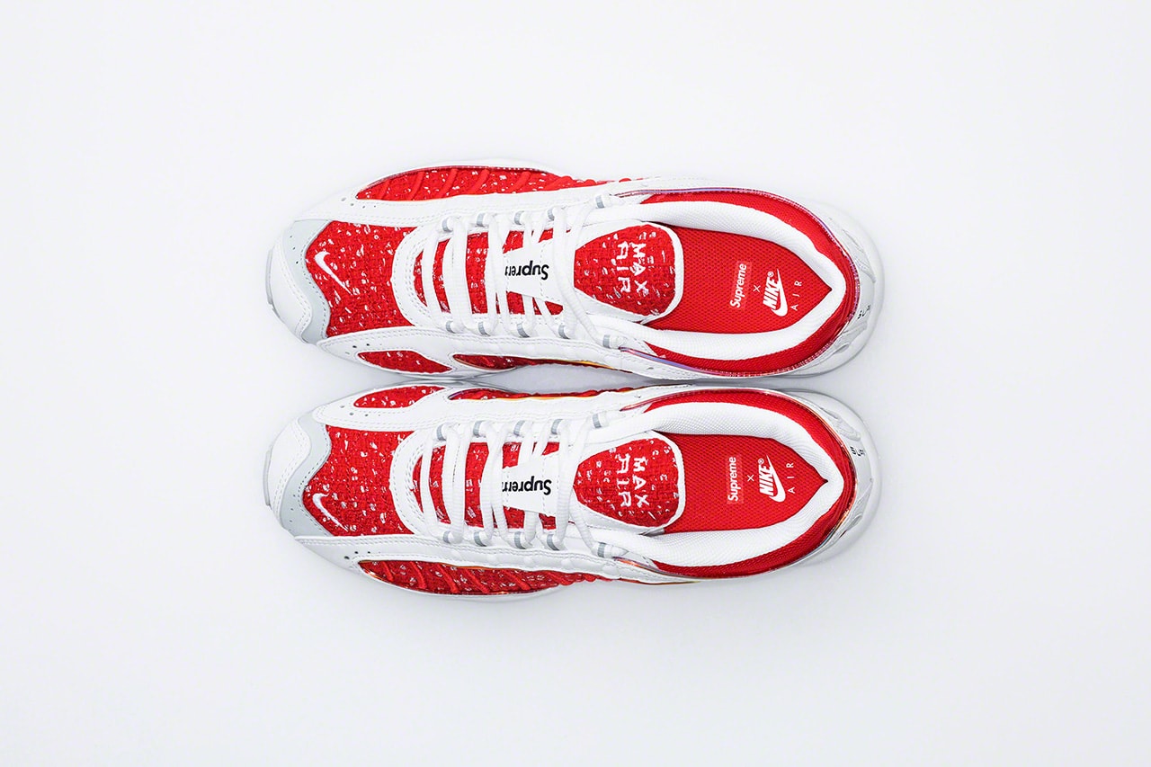Photos De La Collab Supreme x Nike Air Tailwind IV