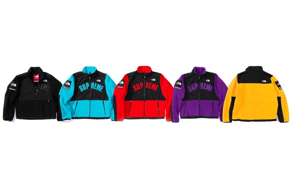 Supreme the north face drop 28 mars 