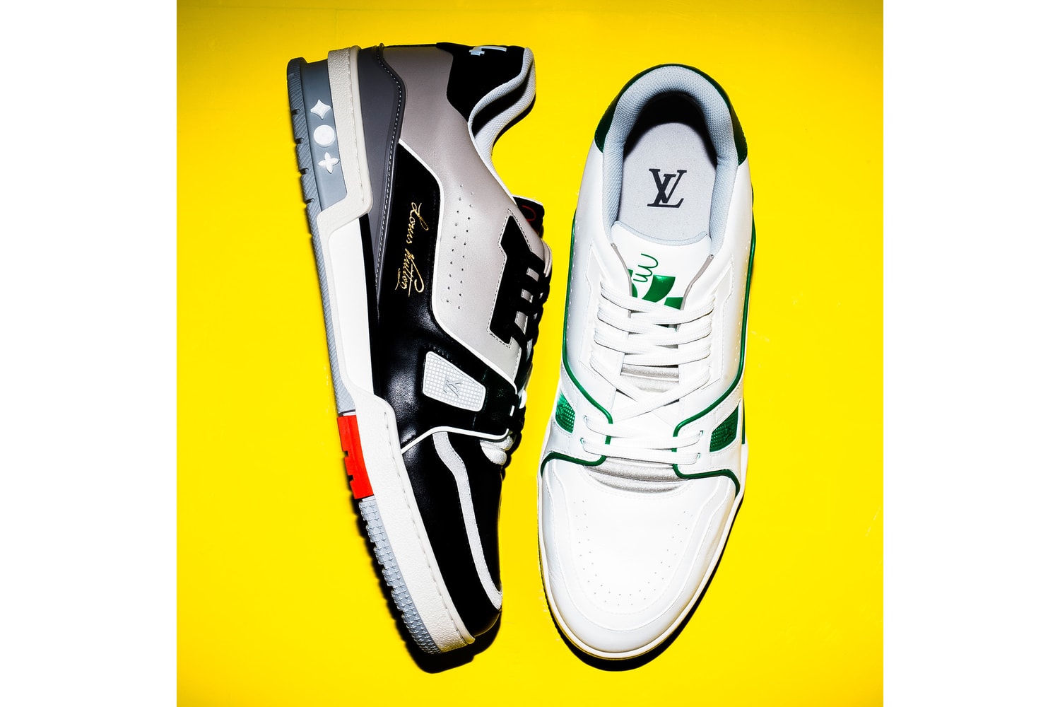 Virgil Abloh Louis Vuitton Sneakers LV Trainers Photos