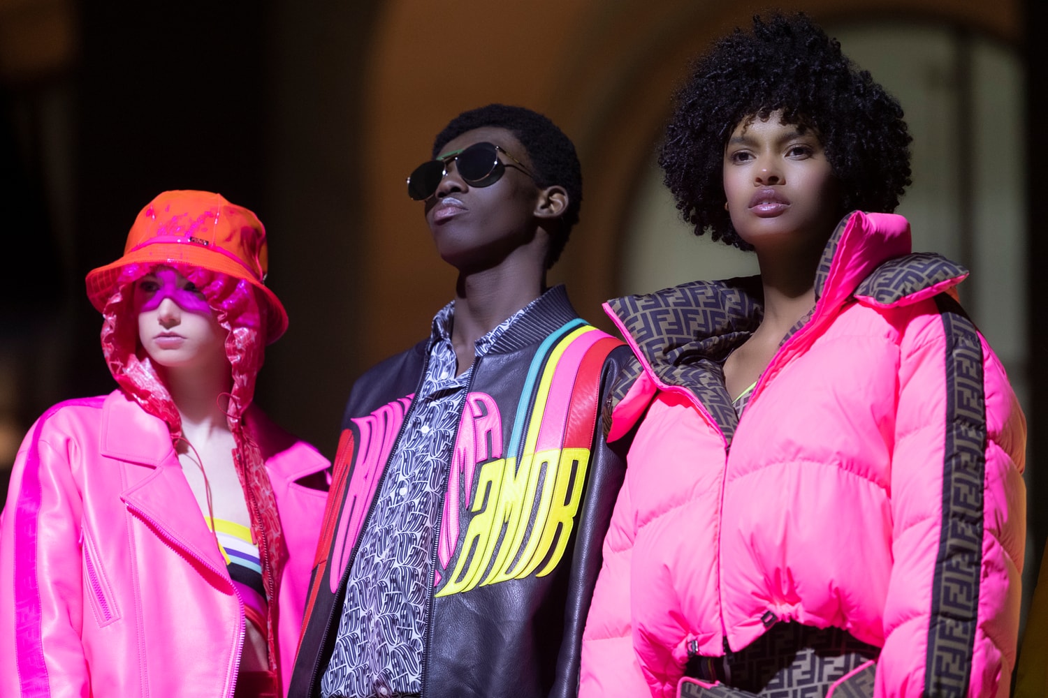 Fendi opte pour du full logo dans sa dernière collection Roma Amor