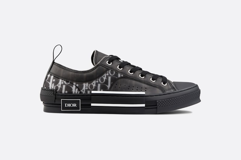 Dior met en vente la version "Black Oblique" de sa sneaker "B23"