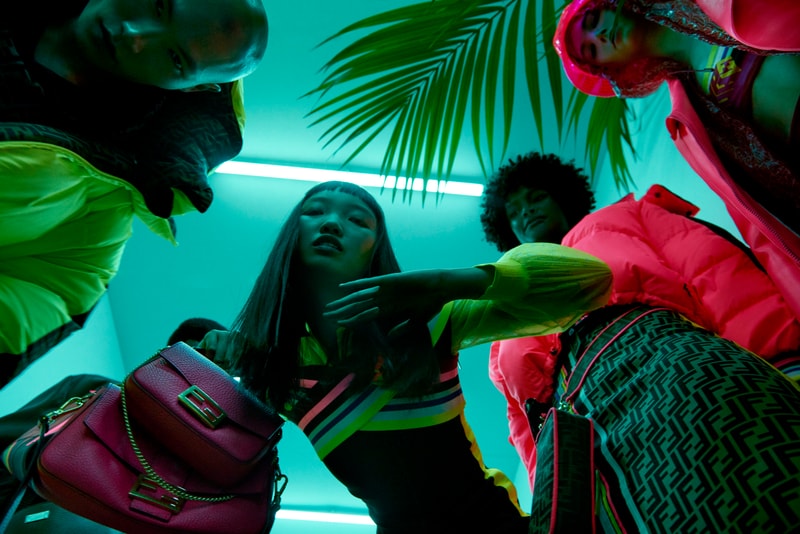 Fendi opte pour du full logo dans sa dernière collection Roma Amor