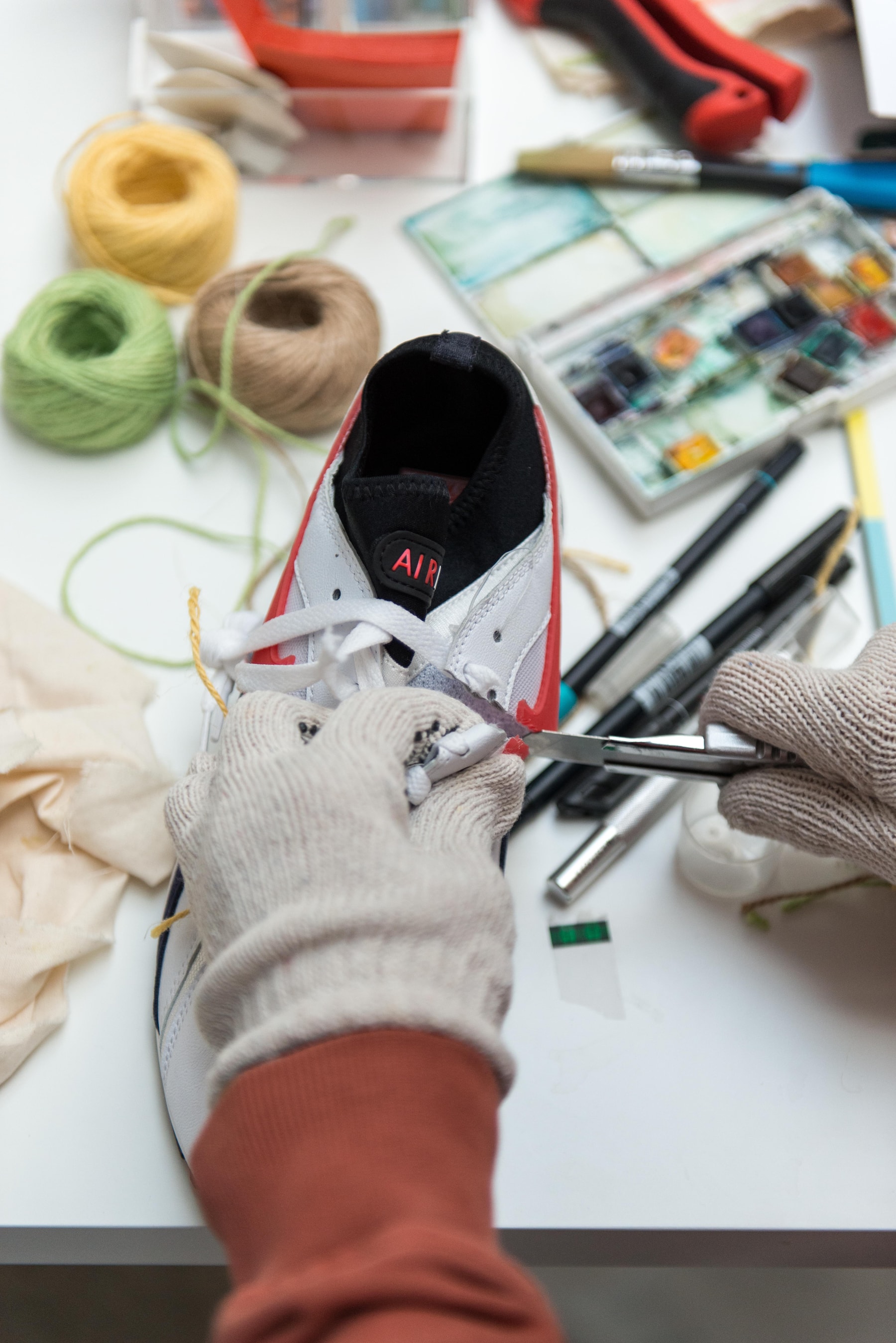 Comment Lou Matheron, jeune photographe enrôlée par Nike, en est venue à imaginer une paire d'Air Max vendue au grand public
