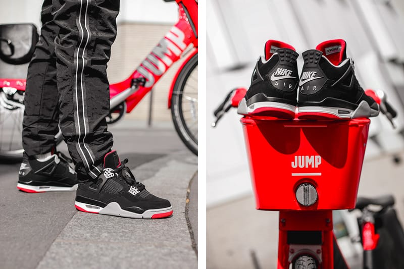 Gros plan sur la Air Jordan IV OG "Bred"
