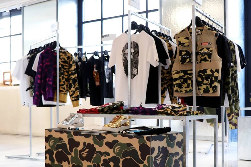 Photo BAPE Galeries Lafayette