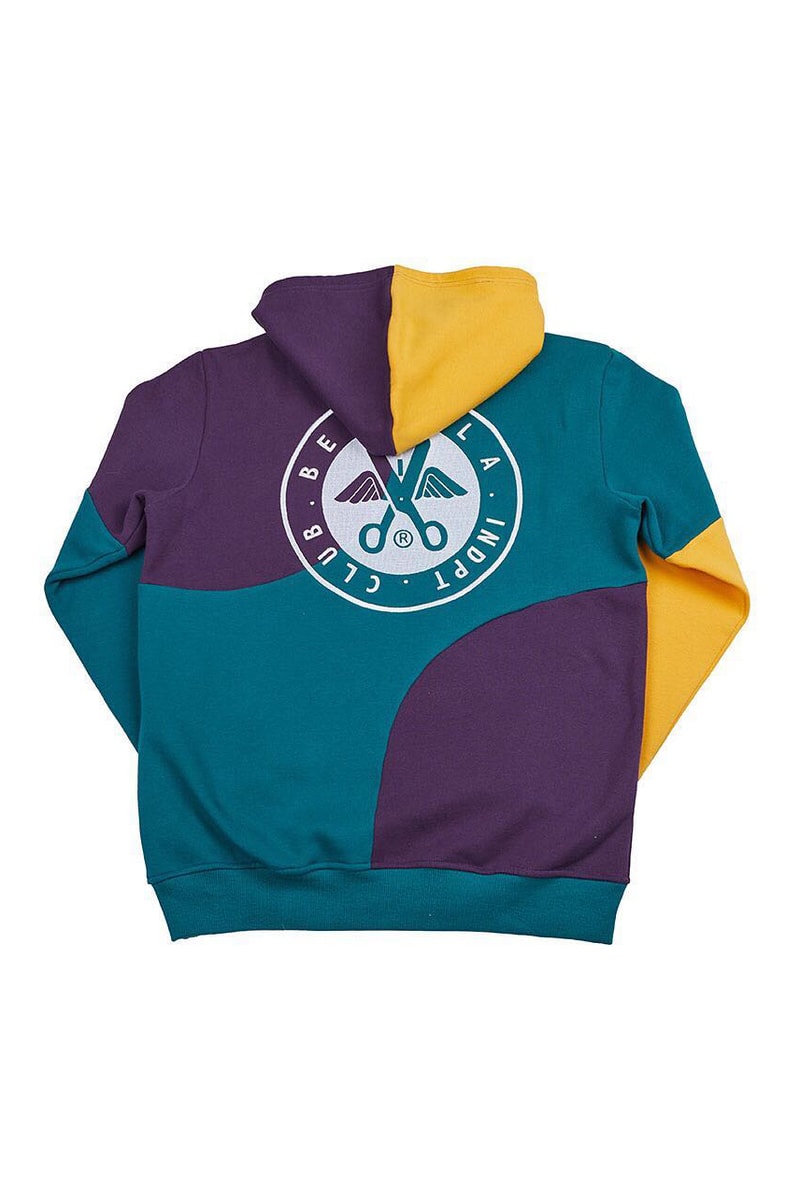 Benibla Hoodie Patchwork drop