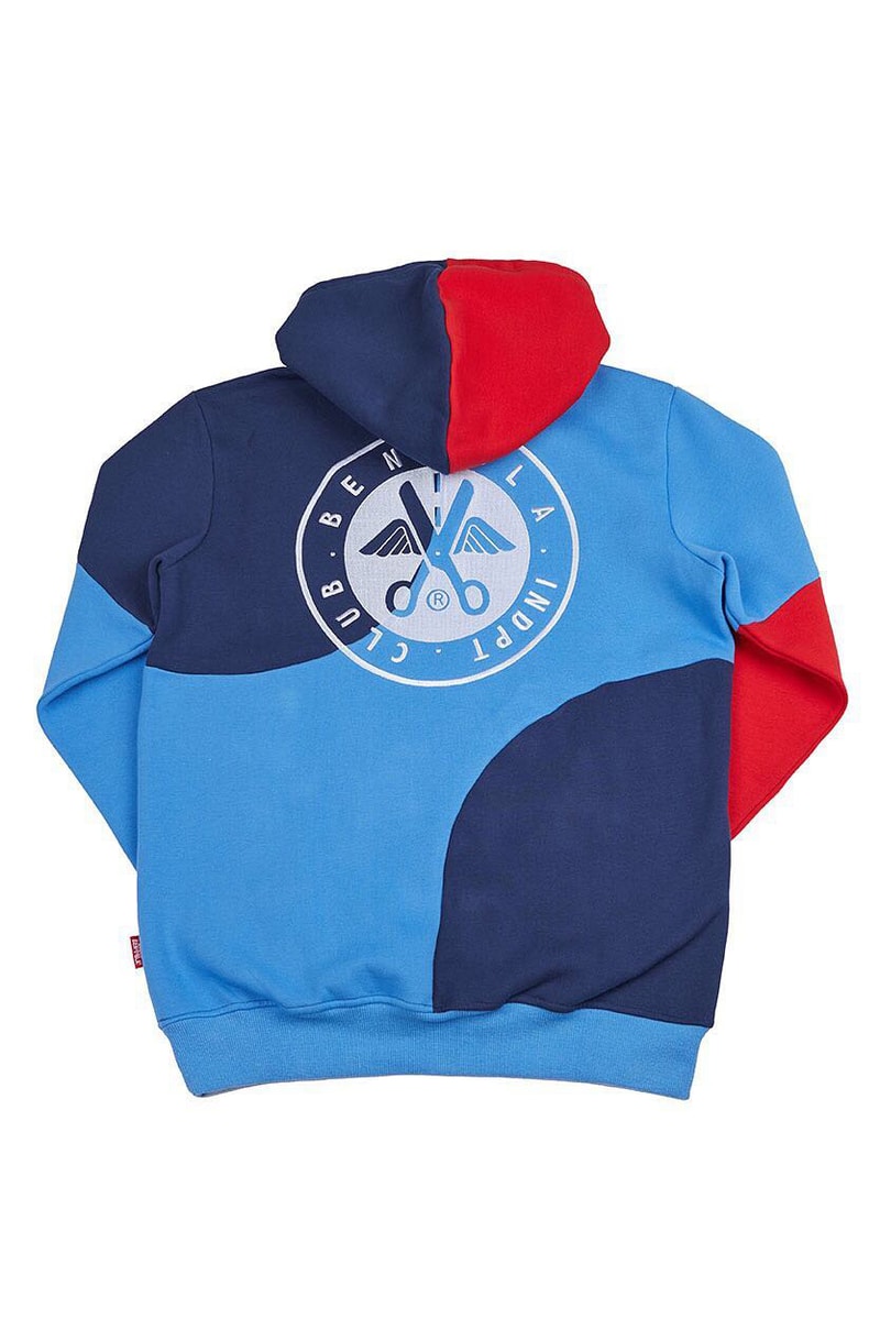Benibla Hoodie Patchwork drop