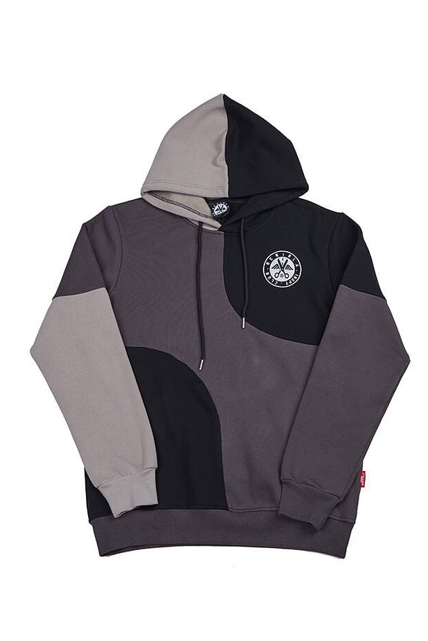 Benibla Hoodie Patchwork drop