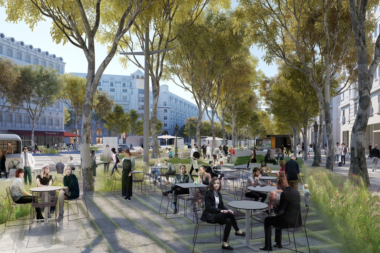 Champs-Élysées avenue 204 projet