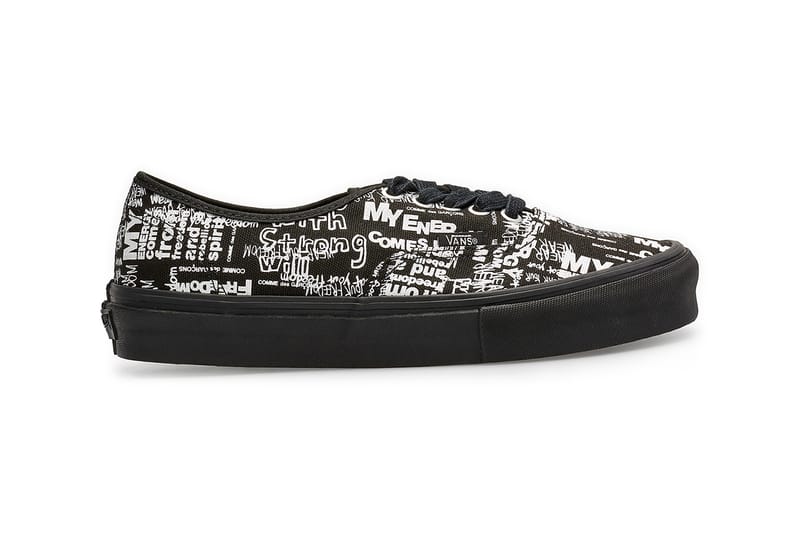 COMME des GARÇONS CDG et Vans dévoilent une nouvelle collaboration
