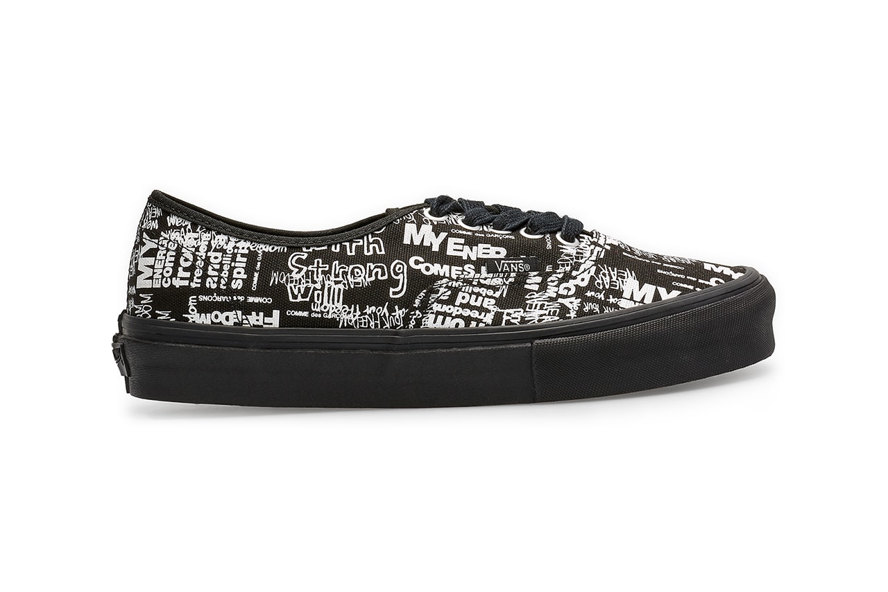 Photo COMME des GARÇONS CDG x Vans