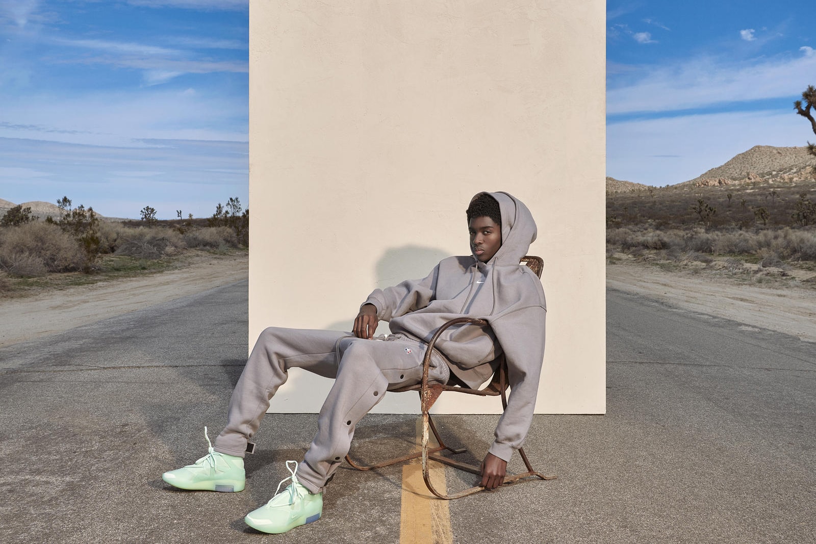 nike fear of god air raid collection photos sortie