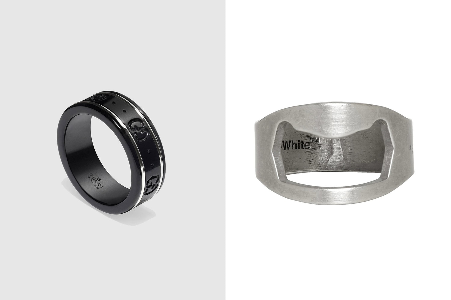 Gucci Louis Vuitton Off-White bague sélection