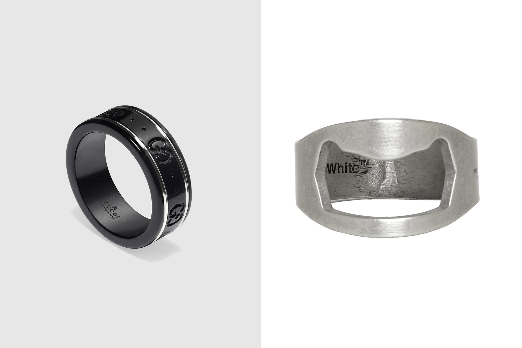 Gucci Louis Vuitton Off-White bague sélection
